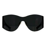 Balenciaga Wrap Around Glasses Black