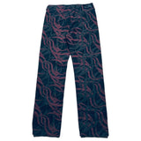 Siberia Hills Tribal Print Pants Maroon Sz. 34