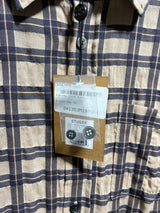 Stussy Sonorma Button Up Tan/Red Sz. L
