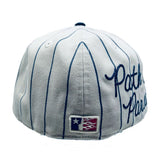 Hellstar Path To Paradise Baseball Fitted Hat White/Blue Sz. 7 3/8
