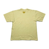 Human Made Heart Tee Yellow Sz. XL