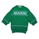 Marni Round Neck Sweater Green Sz. S