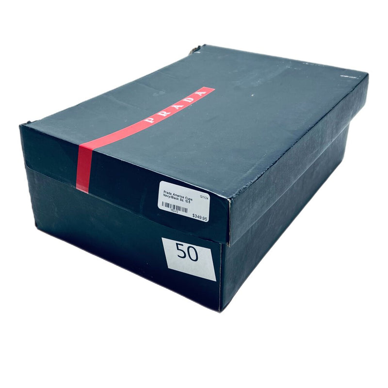 Prada America Cups Navy/Black Sz. 10.5