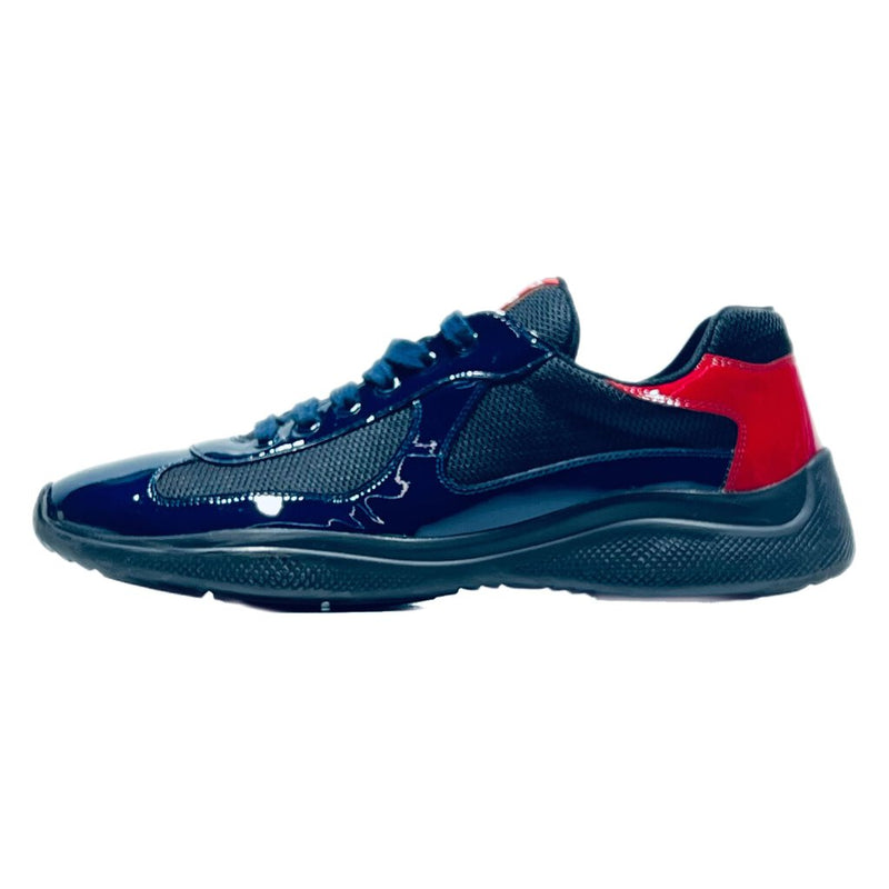 Prada America Cups Navy/Black Sz. 10.5