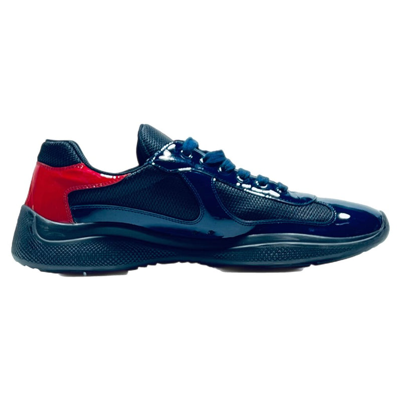 Prada America Cups Navy/Black Sz. 10.5