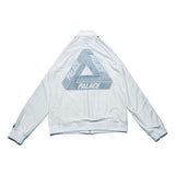 Palace Zip Up White/Silver Sz. M