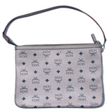 MCM Pink Clutch W Zip