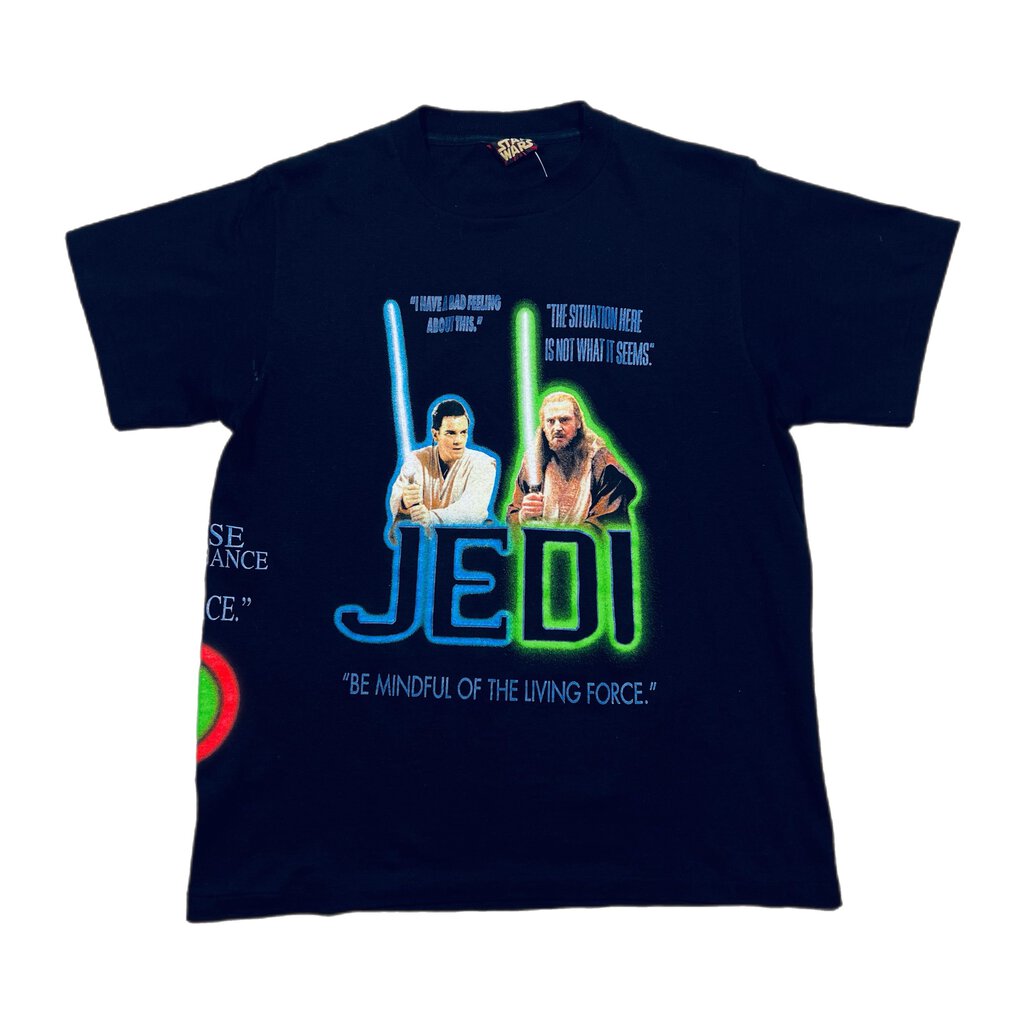 Vintage Star Wars AOP "Be Mindful Of The Jedi' Sz. M