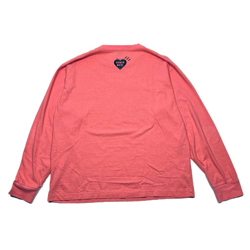 Human Made Bear Longsleeve Pink Sz. XL