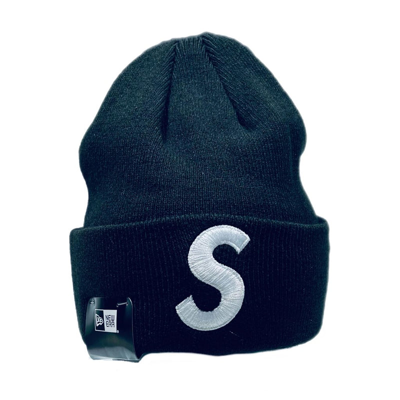 Supreme S Logo Beanie Black