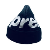 Supreme S Logo Beanie Black
