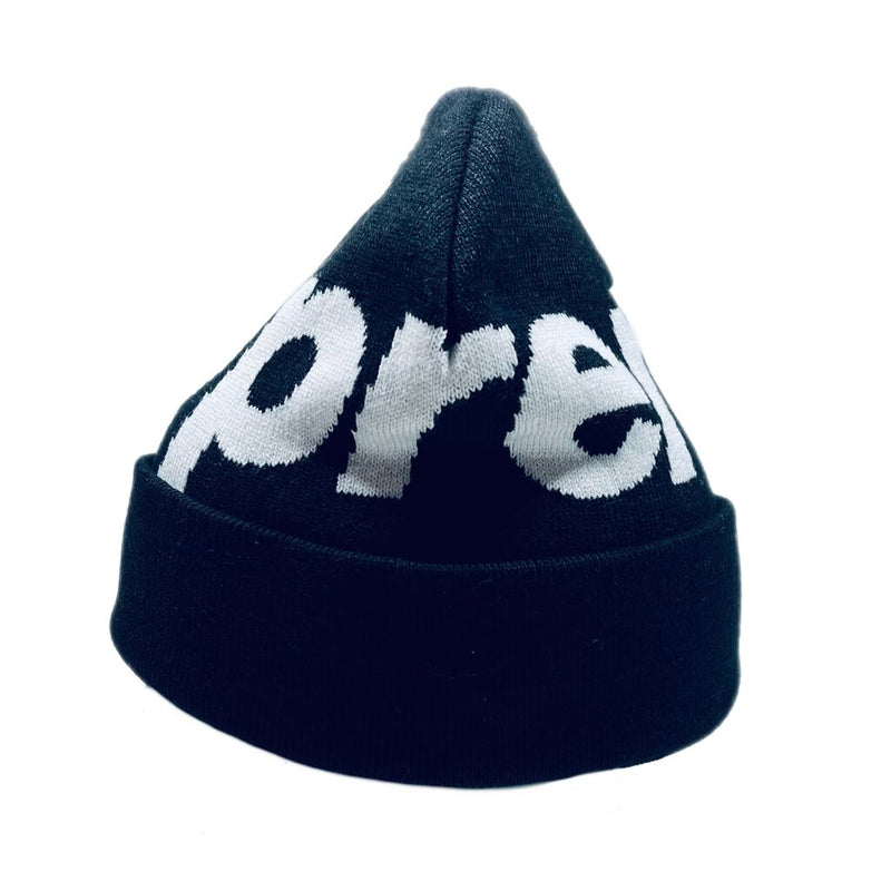 Supreme S Logo Beanie Black