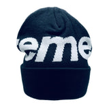 Supreme S Logo Beanie Black