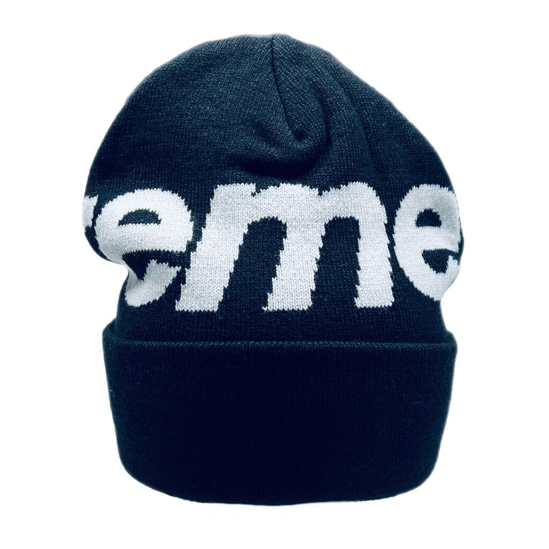 Supreme S Logo Beanie Black