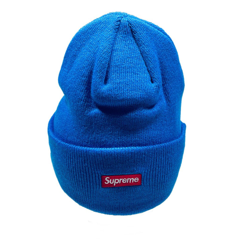 Supreme S Logo Beanie Blue