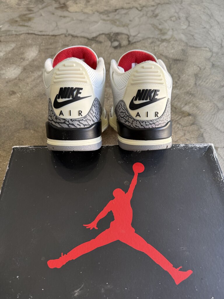 Jordan 3 Reimagined White Cement 3 Sz. 9.5