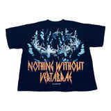 Vertabrae Jesus Crown Tee Black Sz. L