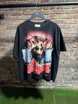 Vertabrae Jesus Crown Tee Black Sz. L