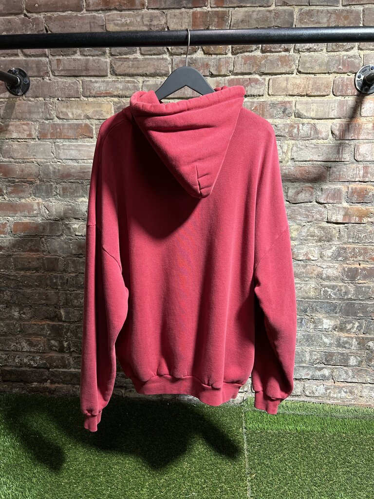Balenciaga Burgundy Hoodie Sz. L