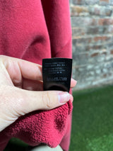 Balenciaga Burgundy Hoodie Sz. L