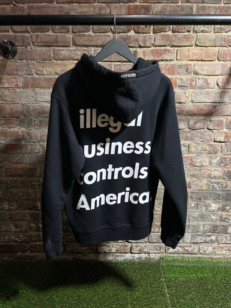 Supreme Illegal Business Hoodie Sz. M