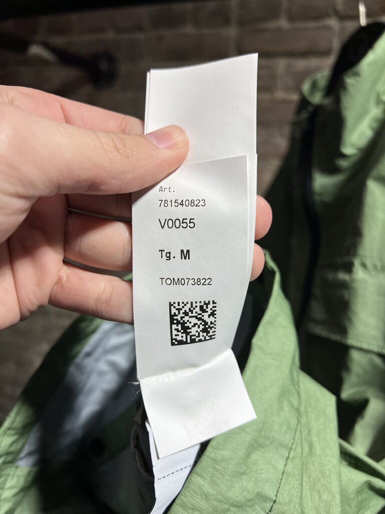 Stone Island Waxed Marina Jacket Sz. L