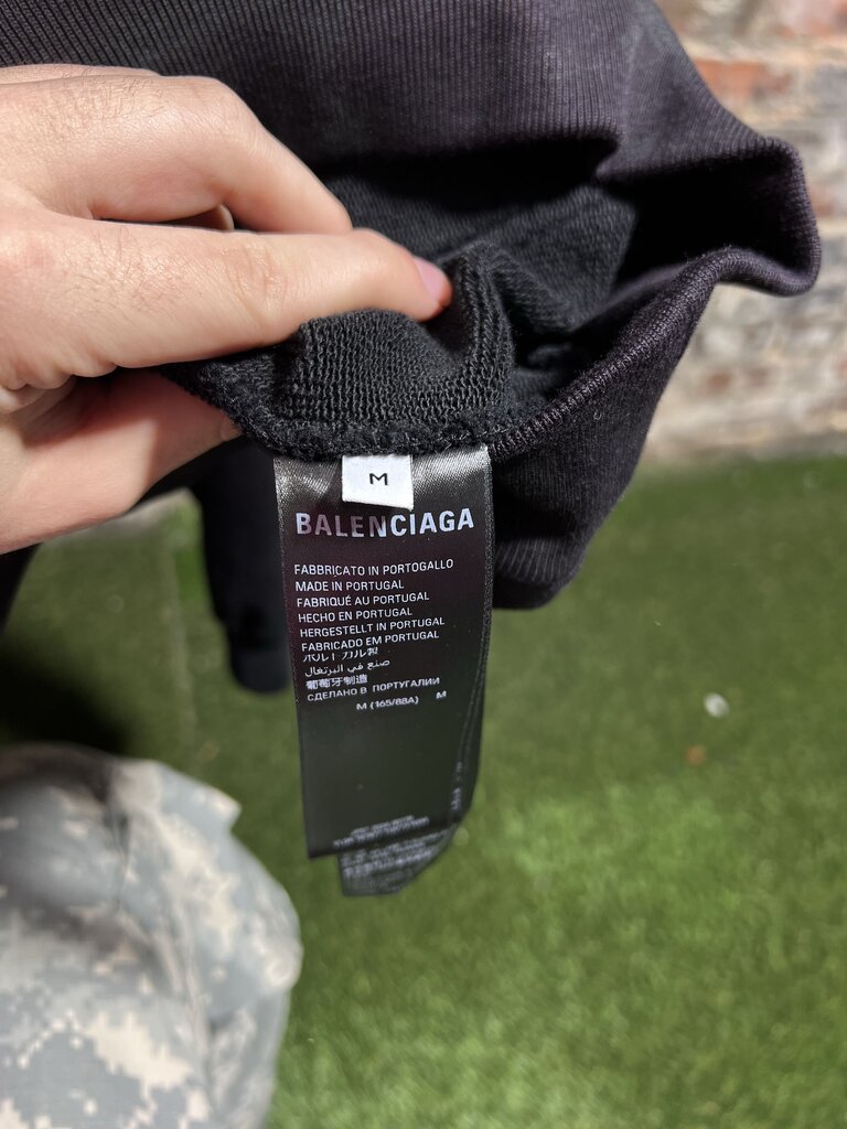 Balenciaga BB Stencil Hoodie Sz. M