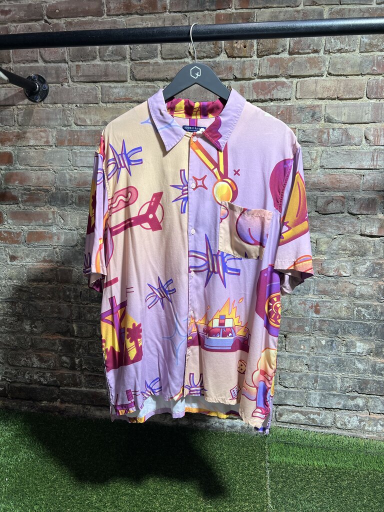 Born X Raised Button Up Sz. XXL