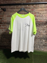 Rhude Tee White Neon Sz. XXL