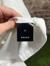 Rhude Tee White Neon Sz. XXL
