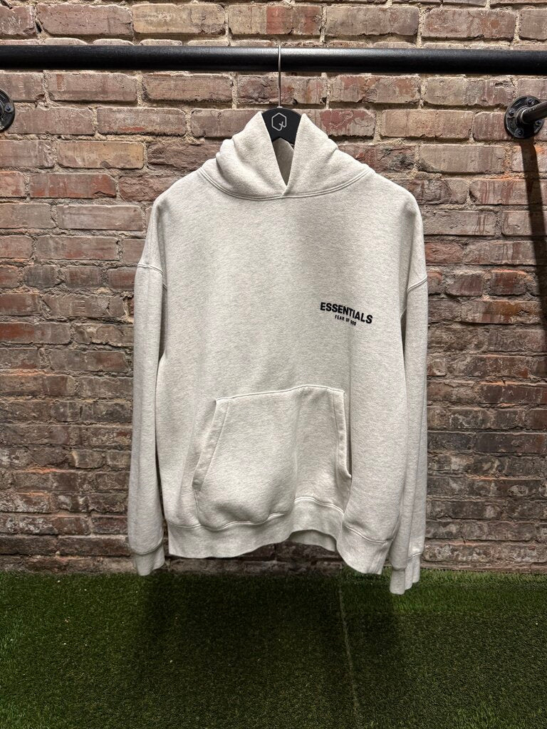 Essentials FOG Hoodie Oatmeal Sz. S