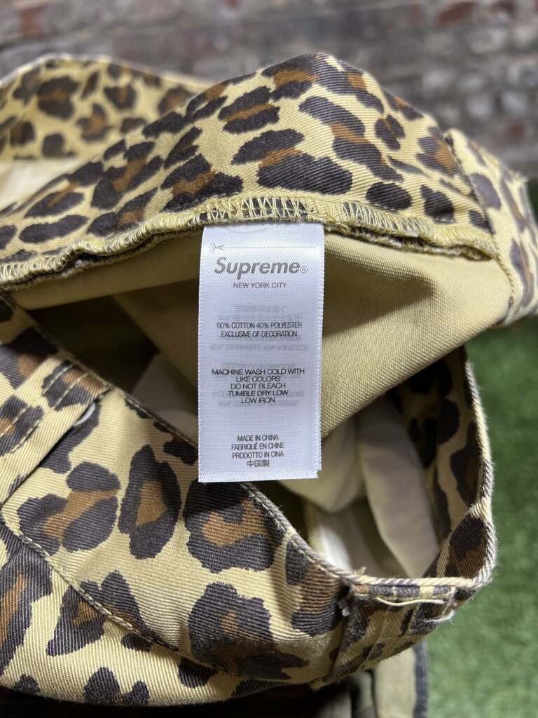 Supreme Cheetah Chino Pants Sz. 34