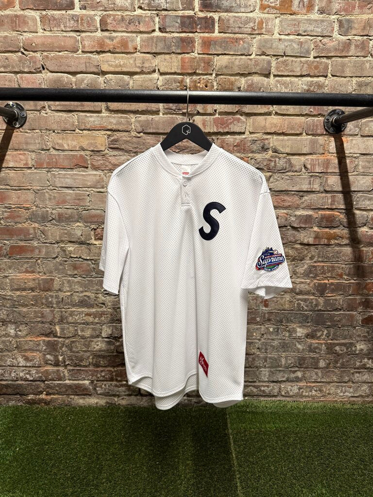 Supreme Mesh Baseball Jersey Sz. M