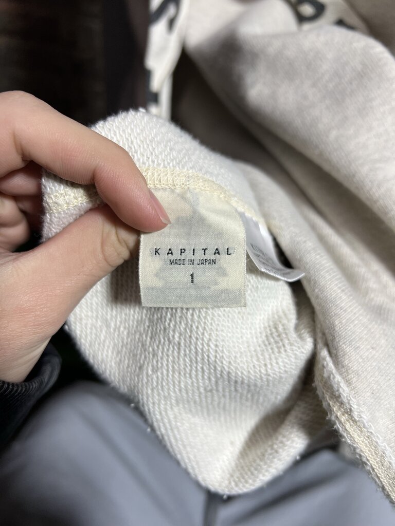 Kapital Catfish Hoodie Sz. 1