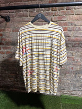 Gallery Dept. Striped Paint Splatter Tee Sz. XL