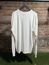 Stussy Surf Logo Elbow Longsleeve Cream Sz. XL