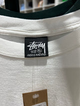 Stussy Surf Logo Elbow Longsleeve Cream Sz. XL