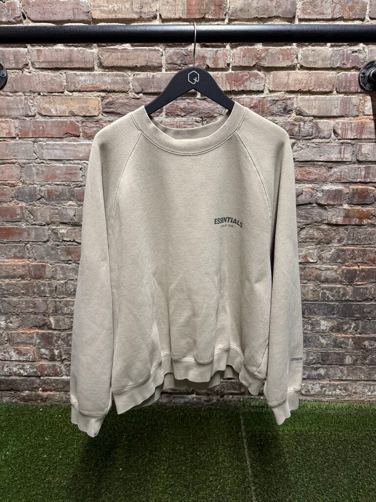 Essentials 3M Taupe Crewneck Sz. L