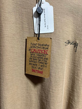 Stussy Brown Dyed Tee Sz. M