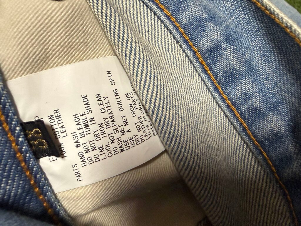 Kapital Jewel Denim Shorts Blue Sz. 36