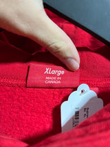 Supreme X Kaws Hoodie Red Sz. XL