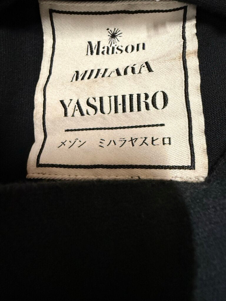 Maison Mihara Yashuiro Double Layer Tee Sz. M