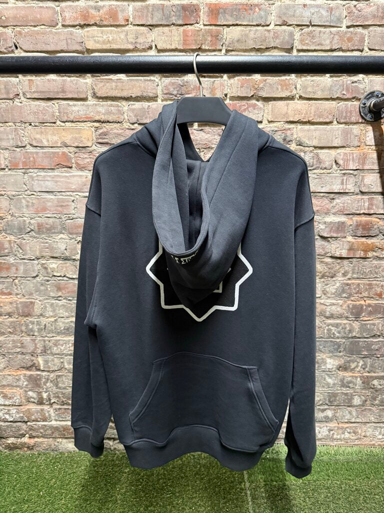 Murd333r FM Black Embroidered Hoodie Sz. M