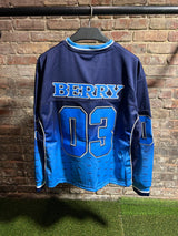 GV Gallery Faded Blue Hockey Jersey Sz. M