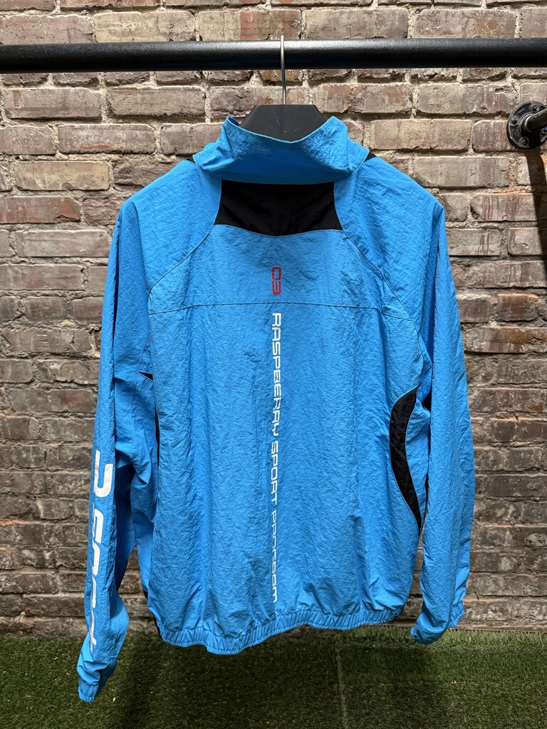 GV Gallery Windbreaker Blue Jacket Sz. M
