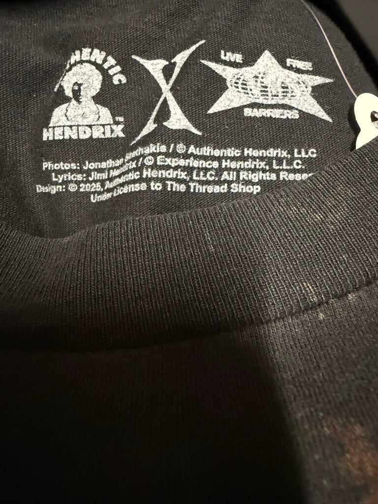 Barriers Jimmi Hendrix Pt.2 Multi Tee Sz. L