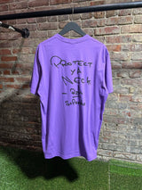 Supreme X Rizza Wu-Tang Clan Tee Purple Sz. L
