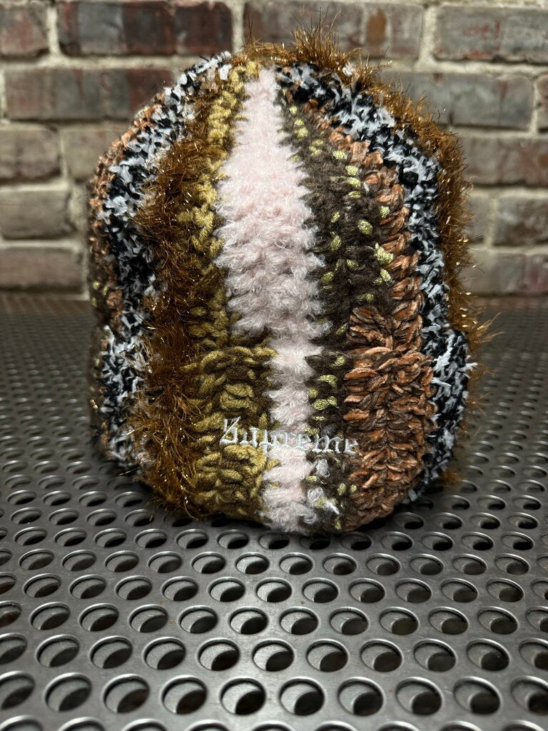Supreme Knitted Beanie Brown