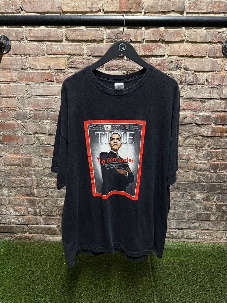 Vintage Barack Obama Tiem Tee Sz. XL
