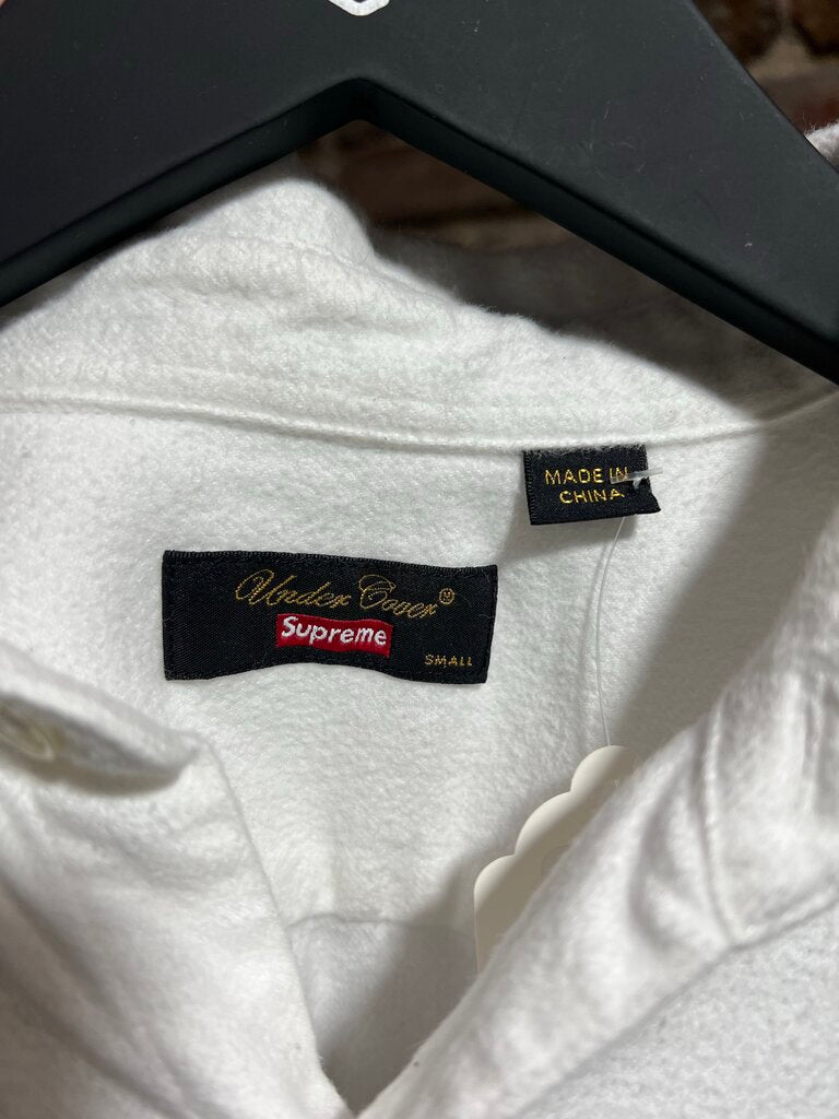Supreme X UnderCover Button- Up White Sz. M